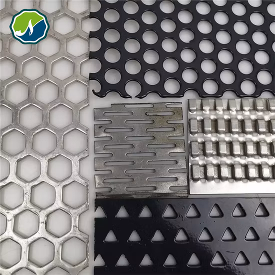 Ss Aluminum Galvanized Perforated Metal Sheet Filter Mesh Etching Punching Mesh