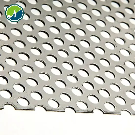 Ss Aluminum Galvanized Perforated Metal Sheet Filter Mesh Etching Punching Mesh