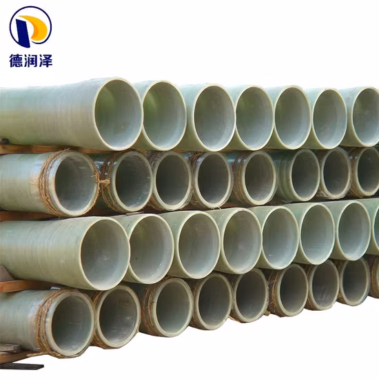 Китайская фабрика из стекловолокна FRP GRP Gre Pipe